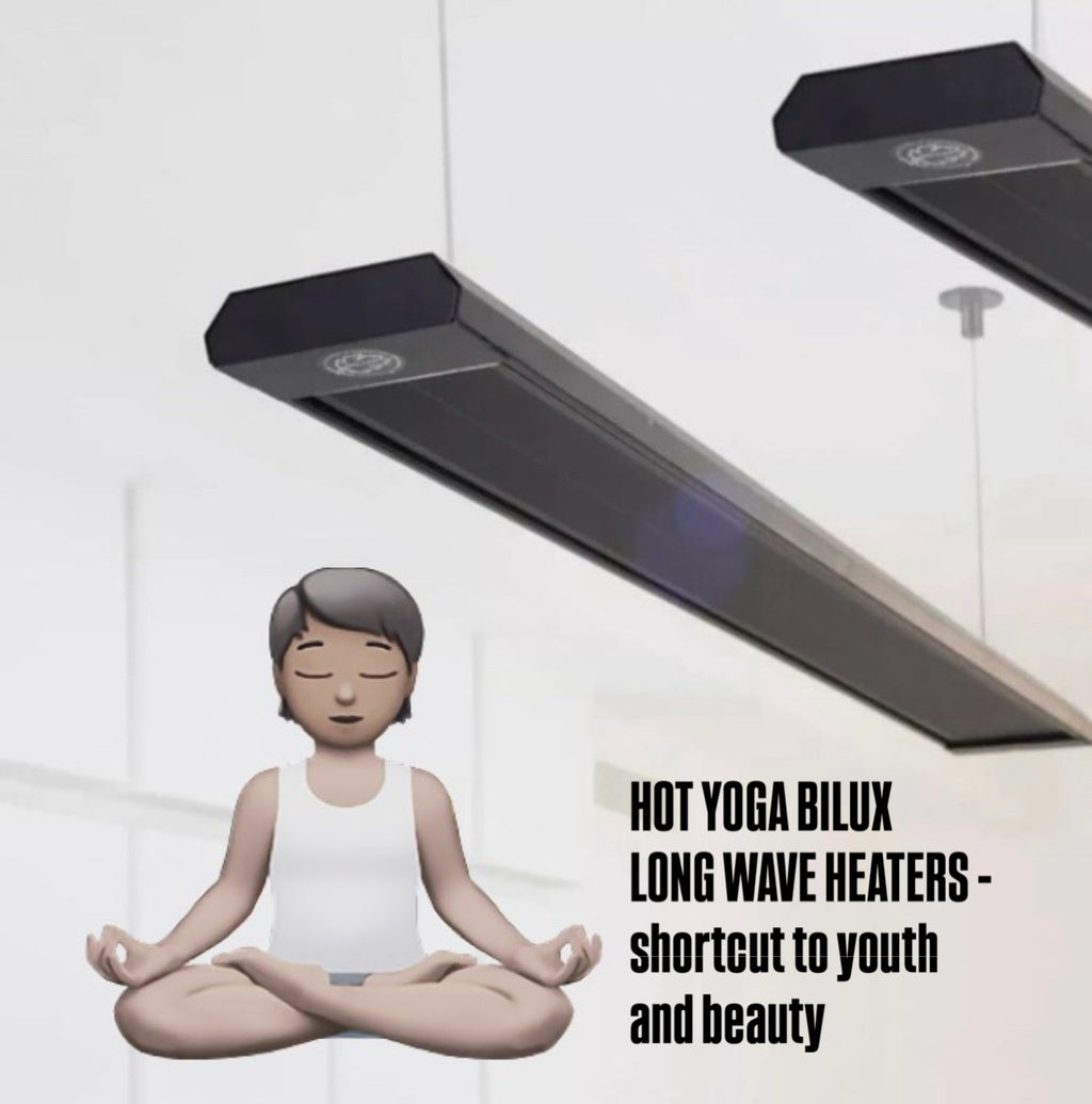 Infrared Heaters for Hot Yoga BILUX HOT YOGA Long Wave Ceiling Mount Home Kit 75 sq. ft., 2400W, 240V