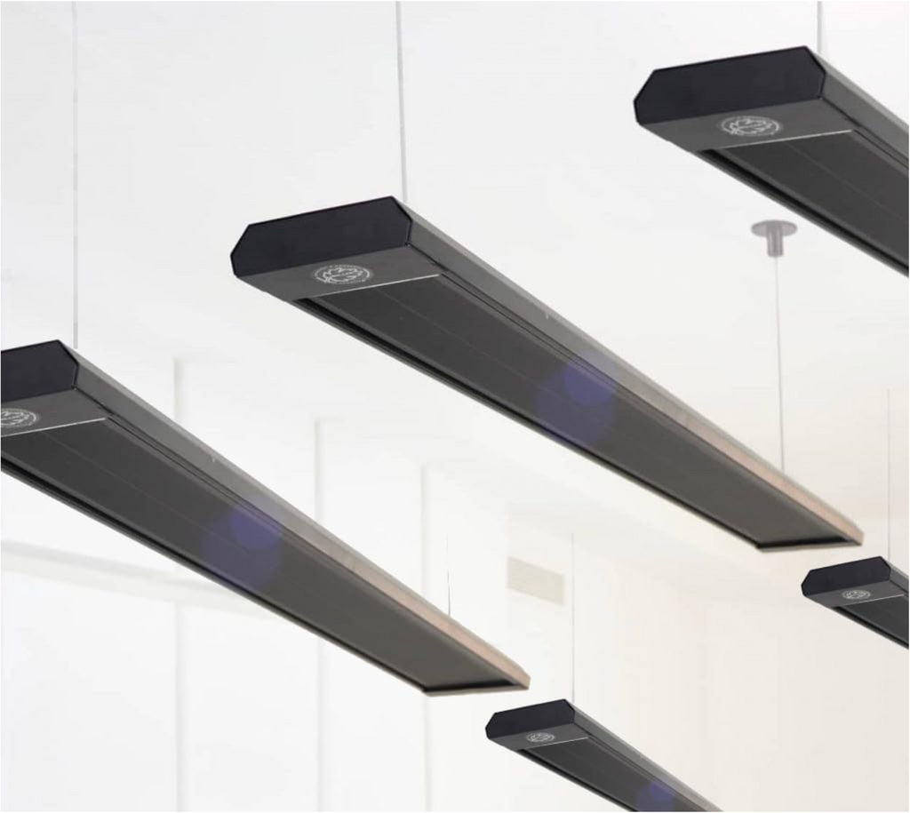 Infrared Heaters for Hot Yoga BILUX HOT YOGA Long Wave Ceiling Mount Kit "Studio" 225 Sq Ft 7200W 240V